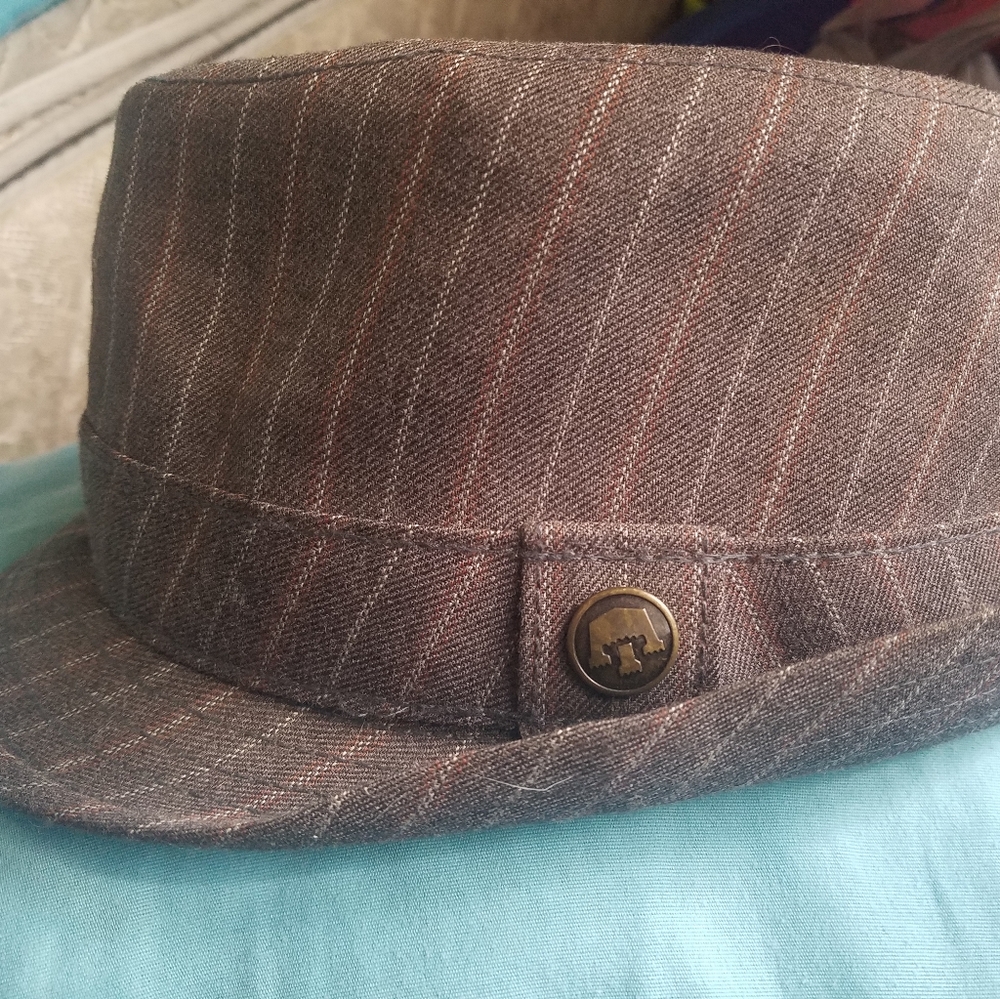 Men's Small Goorin Bros Grey Fedora